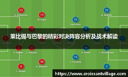 莱比锡与巴黎的精彩对决阵容分析及战术解读