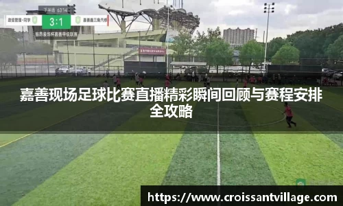 嘉善现场足球比赛直播精彩瞬间回顾与赛程安排全攻略
